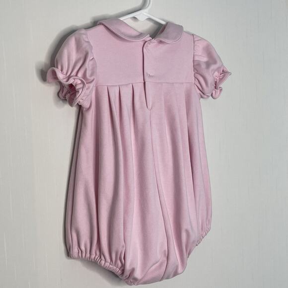 Remember Nguyen Baby Sen Pastel Pink Sheep Bubble Romper Size 9M - Picture 8 of 10